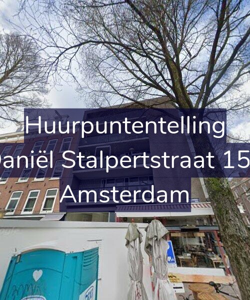 Foto gevel Huurpuntentelling voor Daniël Stalpertstraat 153, Amsterdam