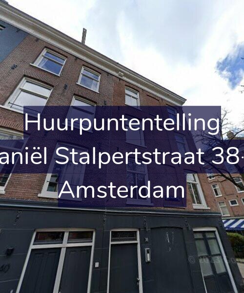 Foto gevel Huurpuntentelling voor Daniël Stalpertstraat 38-2, Amsterdam