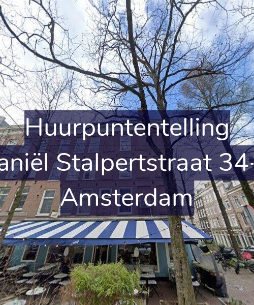 Foto gevel Huurpuntentelling voor Daniël Stalpertstraat 34-B, Amsterdam