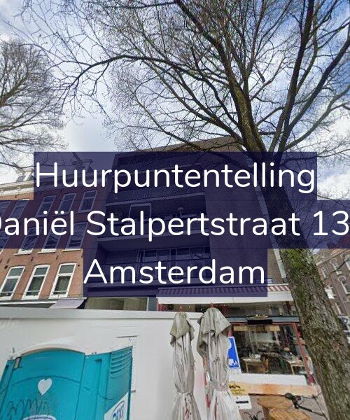 Foto gevel Huurpuntentelling voor Daniël Stalpertstraat 135, Amsterdam