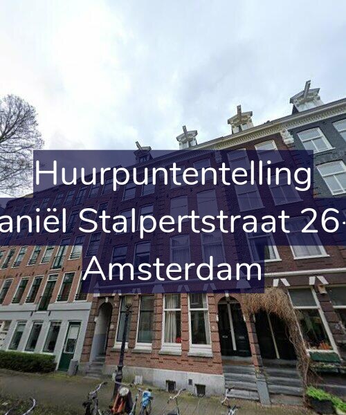 Foto gevel Huurpuntentelling voor Daniël Stalpertstraat 26-3, Amsterdam