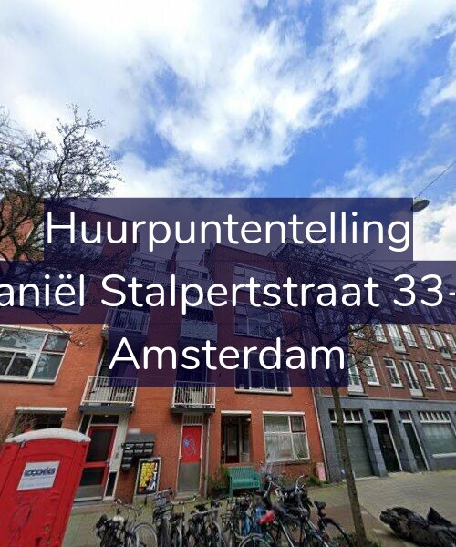 Foto gevel Huurpuntentelling voor Daniël Stalpertstraat 33-G, Amsterdam