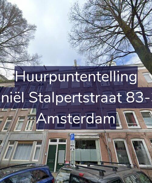 Foto gevel Huurpuntentelling voor Daniël Stalpertstraat 83-3V, Amsterdam