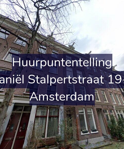 Foto gevel Huurpuntentelling voor Daniël Stalpertstraat 19-3, Amsterdam