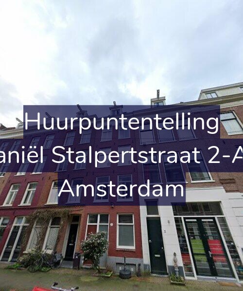 Foto gevel Huurpuntentelling voor Daniël Stalpertstraat 2-AH, Amsterdam