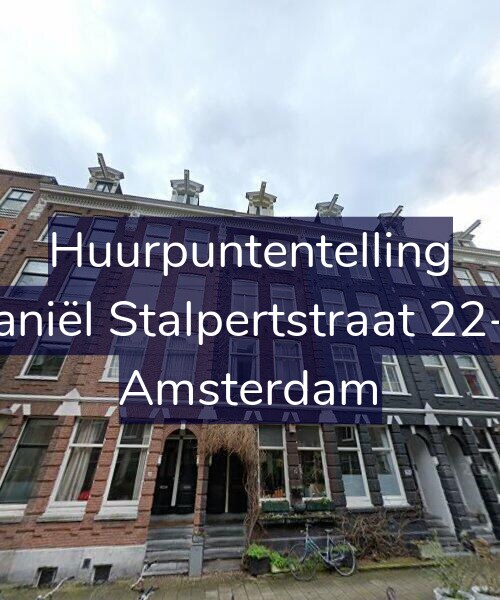 Foto gevel Huurpuntentelling voor Daniël Stalpertstraat 22-H, Amsterdam