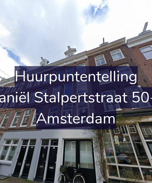 Foto gevel Huurpuntentelling voor Daniël Stalpertstraat 50-4, Amsterdam