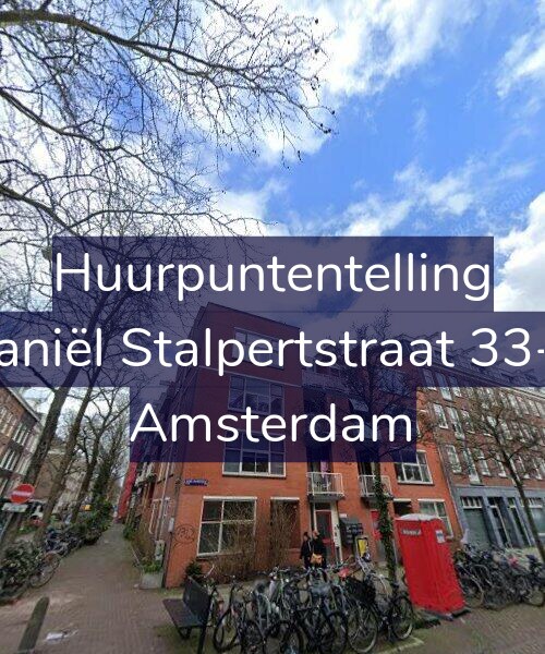 Foto gevel Huurpuntentelling voor Daniël Stalpertstraat 33-C, Amsterdam