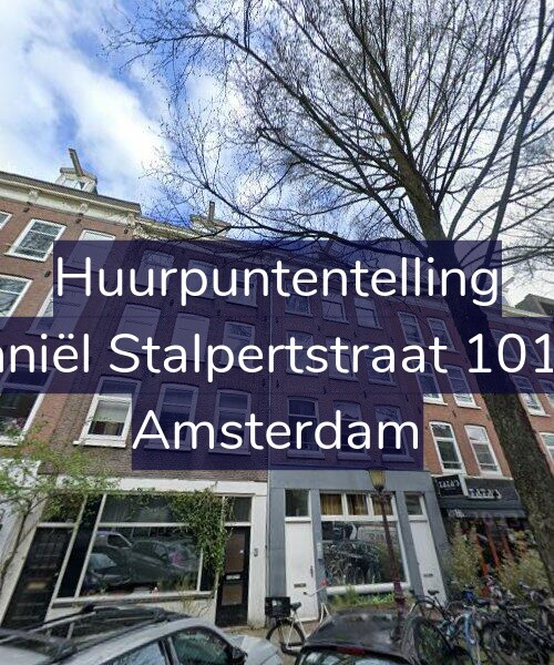 Foto gevel Huurpuntentelling voor Daniël Stalpertstraat 101-4, Amsterdam