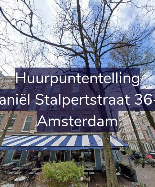 Foto gevel Huurpuntentelling voor Daniël Stalpertstraat 36-1, Amsterdam