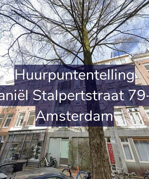 Foto gevel Huurpuntentelling voor Daniël Stalpertstraat 79-A, Amsterdam