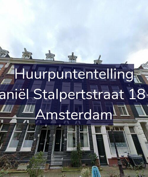 Foto gevel Huurpuntentelling voor Daniël Stalpertstraat 18-3, Amsterdam