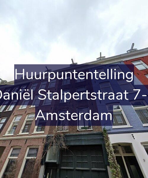 Foto gevel Huurpuntentelling voor Daniël Stalpertstraat 7-2, Amsterdam