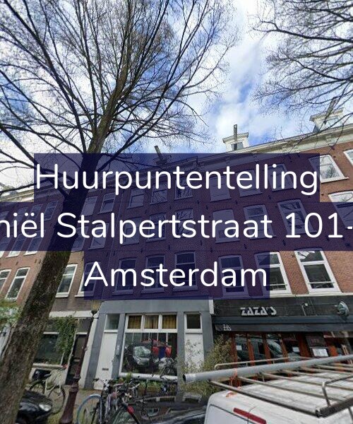 Foto gevel Huurpuntentelling voor Daniël Stalpertstraat 101-1A, Amsterdam
