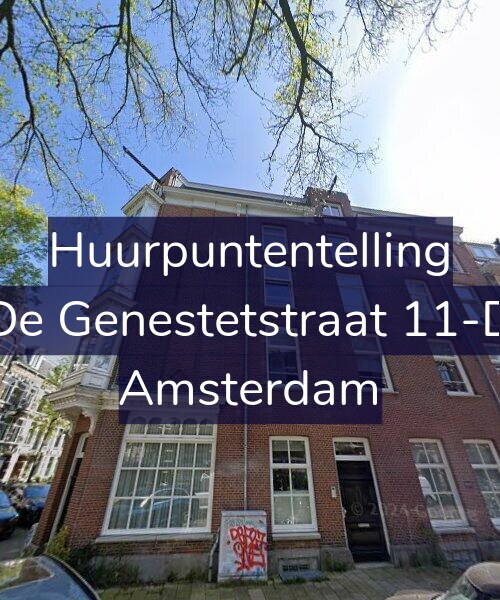 Foto gevel Huurpuntentelling voor De Genestetstraat 11-D, Amsterdam