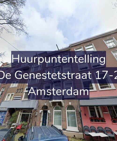 Foto gevel Huurpuntentelling voor De Genestetstraat 17-2, Amsterdam