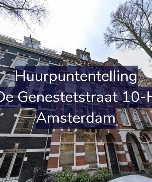 Foto gevel Huurpuntentelling voor De Genestetstraat 10-H, Amsterdam