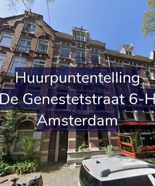 Foto gevel Huurpuntentelling voor De Genestetstraat 6-H, Amsterdam