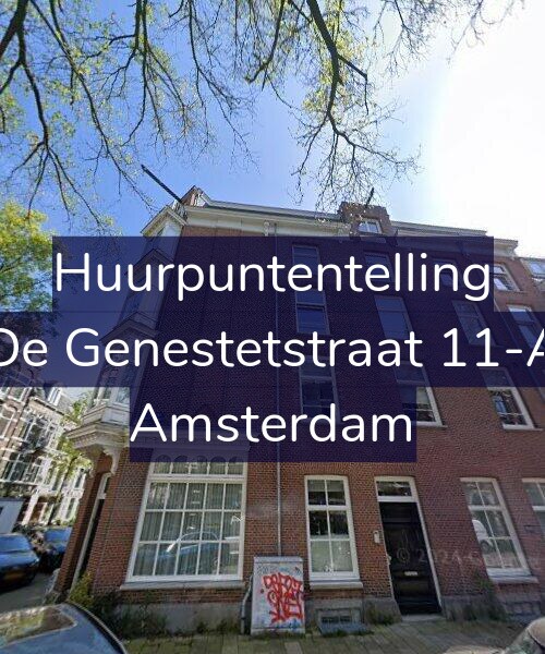 Foto gevel Huurpuntentelling voor De Genestetstraat 11-A, Amsterdam