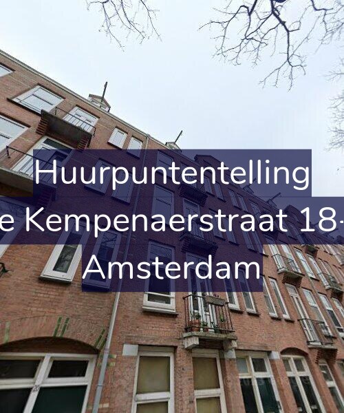 Foto gevel Huurpuntentelling voor De Kempenaerstraat 18-3, Amsterdam