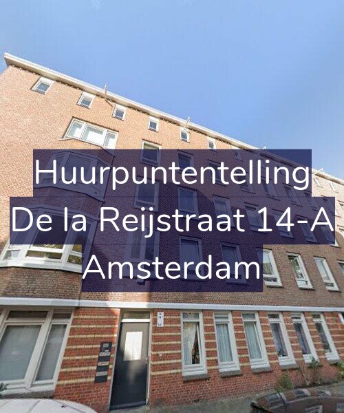 Foto gevel Huurpuntentelling voor De la Reijstraat 14-A, Amsterdam