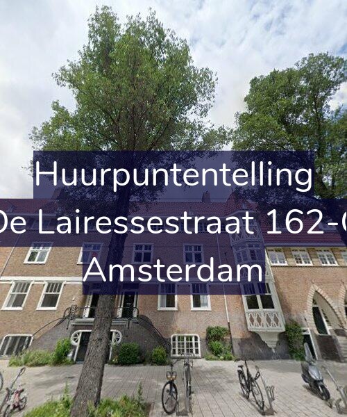 Foto gevel Huurpuntentelling voor De Lairessestraat 162-C, Amsterdam