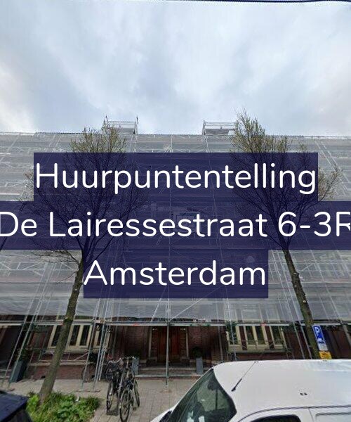 Foto gevel Huurpuntentelling voor De Lairessestraat 6-3R, Amsterdam