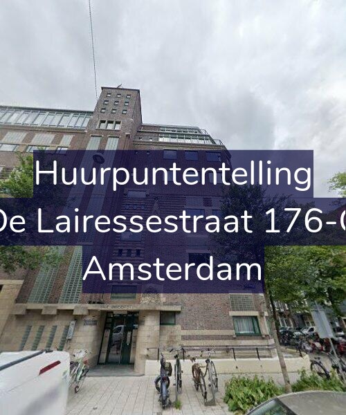 Foto gevel Huurpuntentelling voor De Lairessestraat 176-G, Amsterdam