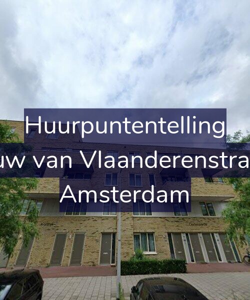 Foto gevel Huurpuntentelling voor De Leeuw van Vlaanderenstraat 27-C, Amsterdam