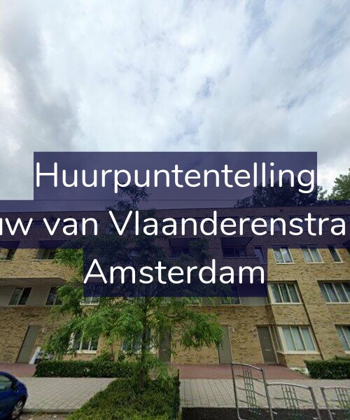 Foto gevel Huurpuntentelling voor De Leeuw van Vlaanderenstraat 25-M, Amsterdam