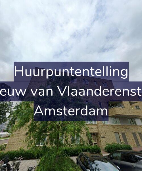 Foto gevel Huurpuntentelling voor De Leeuw van Vlaanderenstraat 9, Amsterdam
