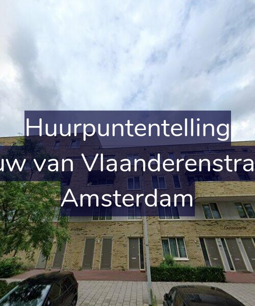 Foto gevel Huurpuntentelling voor De Leeuw van Vlaanderenstraat 19-B, Amsterdam