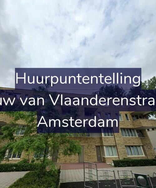 Foto gevel Huurpuntentelling voor De Leeuw van Vlaanderenstraat 27-N, Amsterdam