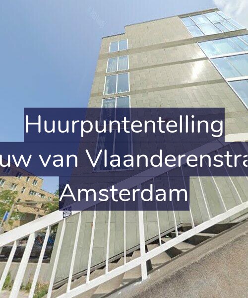 Foto gevel Huurpuntentelling voor De Leeuw van Vlaanderenstraat 2-D, Amsterdam