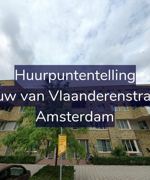 Foto gevel Huurpuntentelling voor De Leeuw van Vlaanderenstraat 25-F, Amsterdam