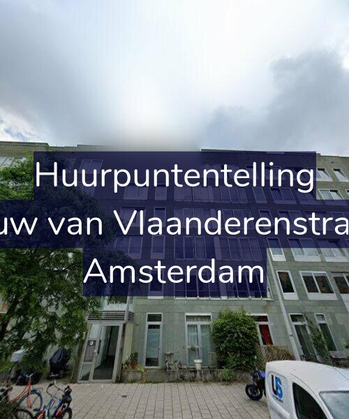 Foto gevel Huurpuntentelling voor De Leeuw van Vlaanderenstraat 18-F, Amsterdam