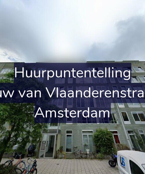 Foto gevel Huurpuntentelling voor De Leeuw van Vlaanderenstraat 18-D, Amsterdam