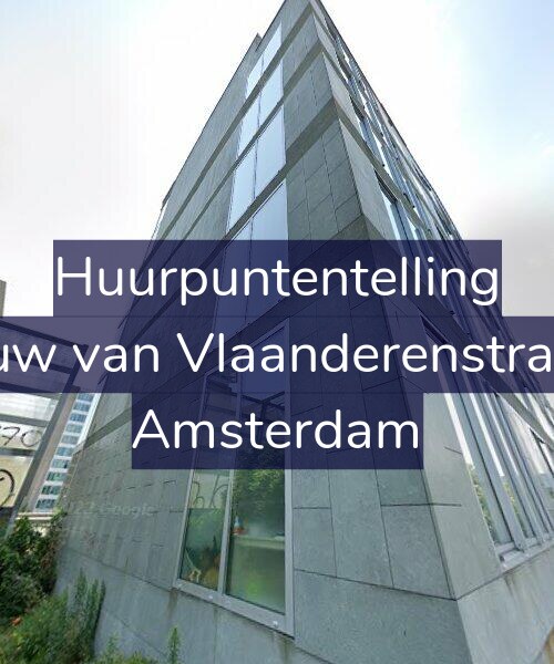 Foto gevel Huurpuntentelling voor De Leeuw van Vlaanderenstraat 36-C, Amsterdam
