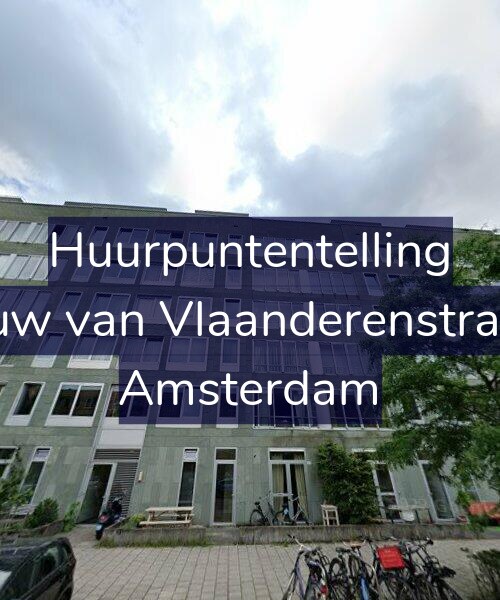 Foto gevel Huurpuntentelling voor De Leeuw van Vlaanderenstraat 14-B, Amsterdam