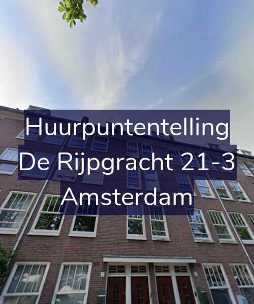 Foto gevel Huurpuntentelling voor De Rijpgracht 21-3, Amsterdam