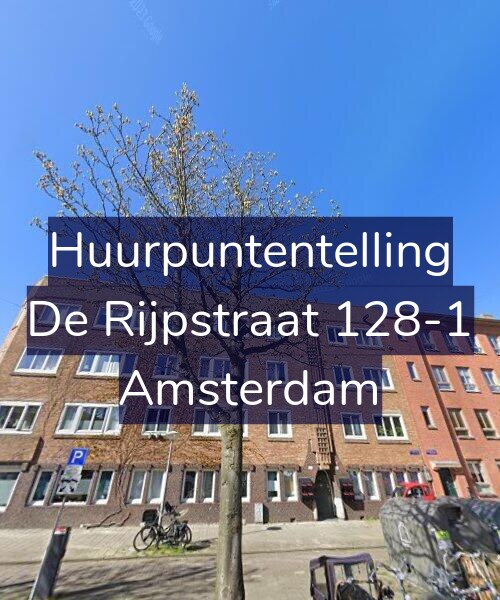 Foto gevel Huurpuntentelling voor De Rijpstraat 128-1, Amsterdam