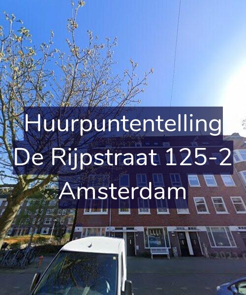Foto gevel Huurpuntentelling voor De Rijpstraat 125-2, Amsterdam