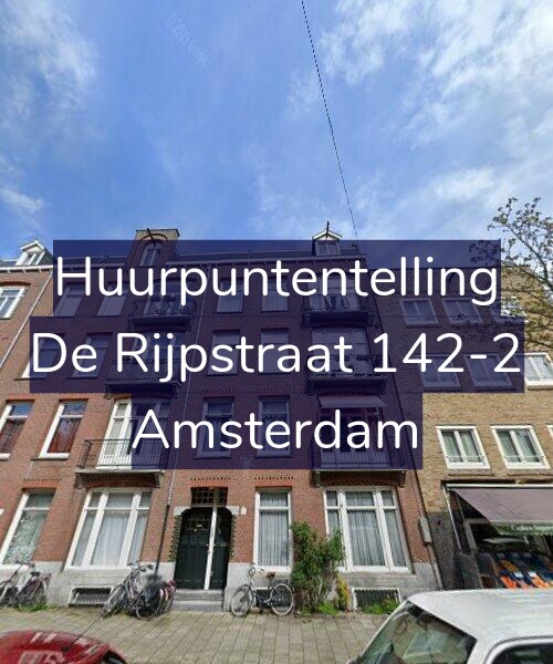 Foto gevel Huurpuntentelling voor De Rijpstraat 142-2, Amsterdam