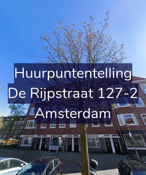 Foto gevel Huurpuntentelling voor De Rijpstraat 127-2, Amsterdam