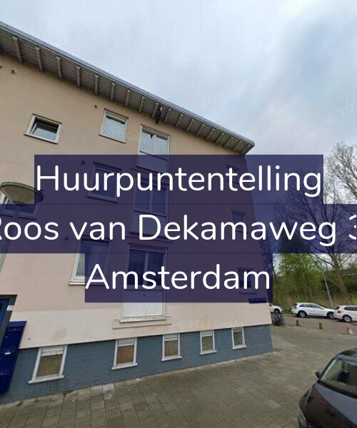 Foto gevel Huurpuntentelling voor De Roos van Dekamaweg 31-H, Amsterdam