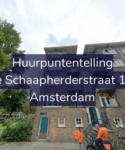 Foto gevel Huurpuntentelling voor De Schaapherderstraat 1-1, Amsterdam