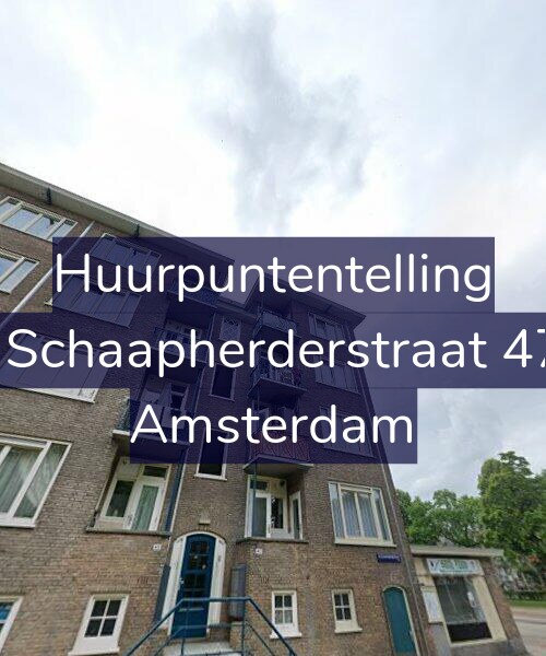 Foto gevel Huurpuntentelling voor De Schaapherderstraat 47-2, Amsterdam