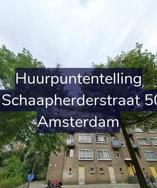 Foto gevel Huurpuntentelling voor De Schaapherderstraat 50-3, Amsterdam