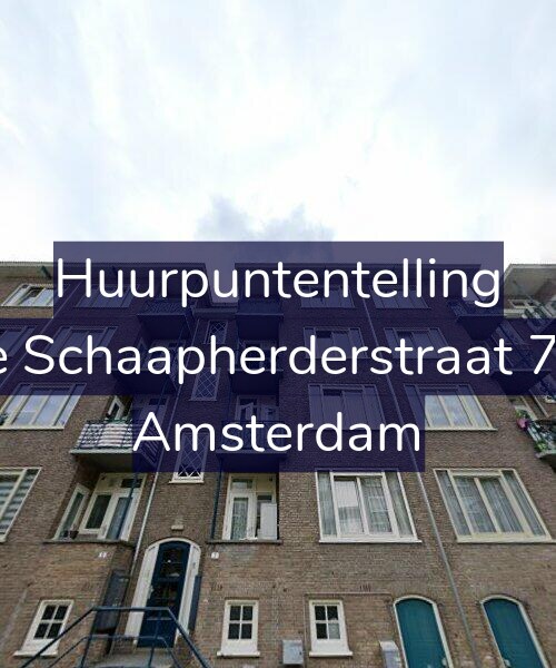 Foto gevel Huurpuntentelling voor De Schaapherderstraat 7-2, Amsterdam