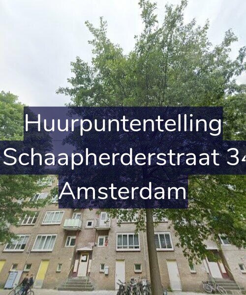 Foto gevel Huurpuntentelling voor De Schaapherderstraat 34-3, Amsterdam